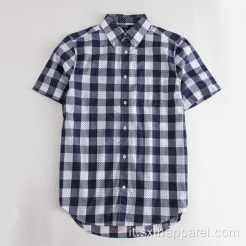 Camicia casual a maniche corte da uomo 2020 di nuovo design